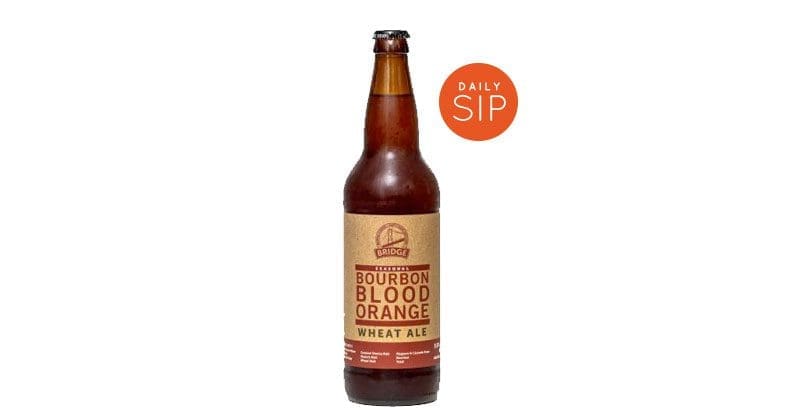 Bridge Brewing Bourbon Blood Orange Wheat Ale