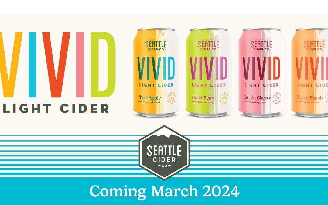 Seattle Cider Co Launches VIVID Light Cider with Four Refreshing Light Cider Flavors