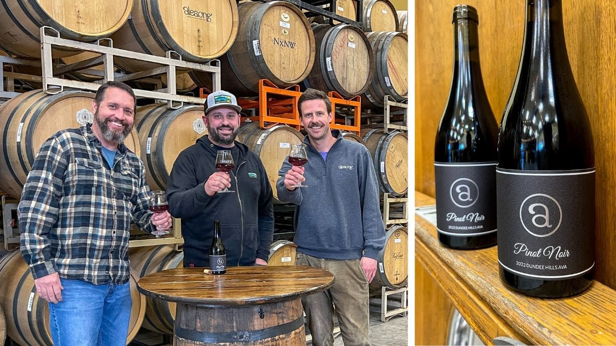 Alesong Brewing and Blending Pinot Noir Release