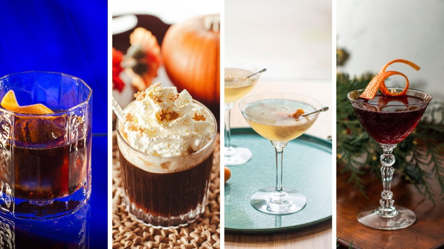 4 Unique Holiday Cocktails to Sip this Season